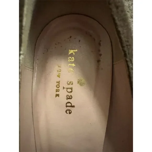 Kate Spade NY Women's Suede Platform Pumps Brown Size 8 - Picture 4 of 9